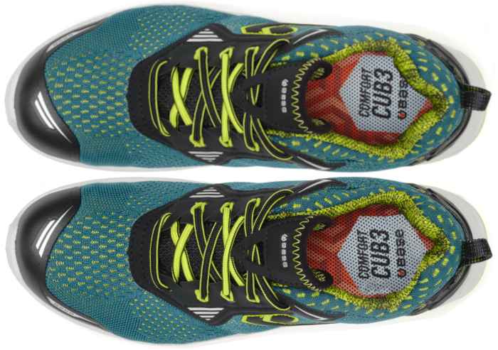 BASE Roma Safety Low Shoes S1PS ESD LG SC FO SR Upper View
